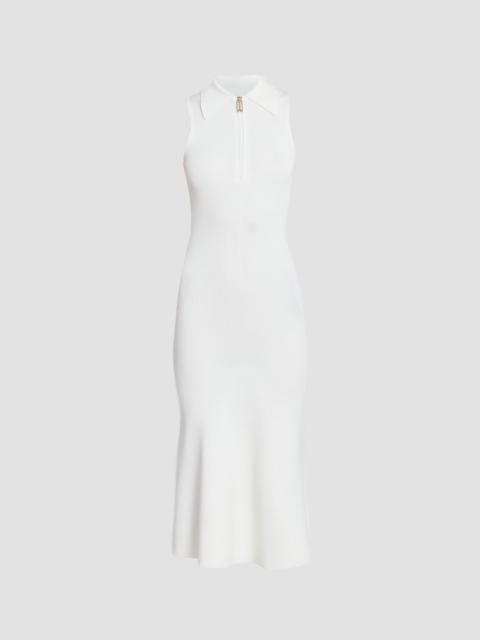 Victoria Beckham Women's Mira Sleeveless Midi Dress - White