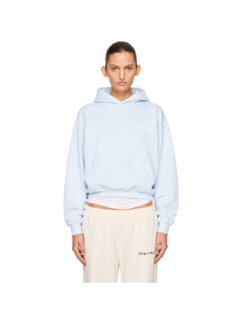 Sporty & Rich Blue International Hoodie