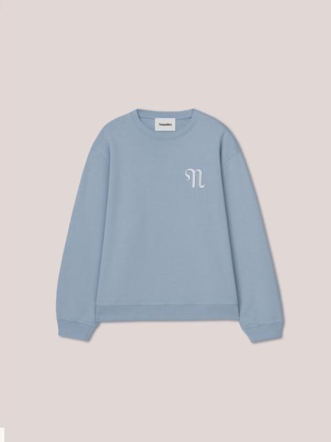 Nanushka MART - Sweatshirt - Pale blue