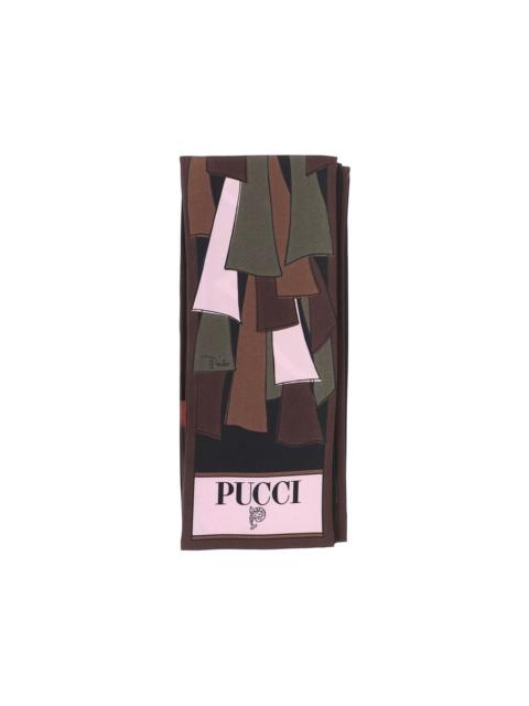 PUCCI mixed print silk bandeau