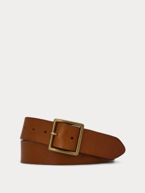 Polo Ralph Lauren Burnished Vachetta Leather Belt