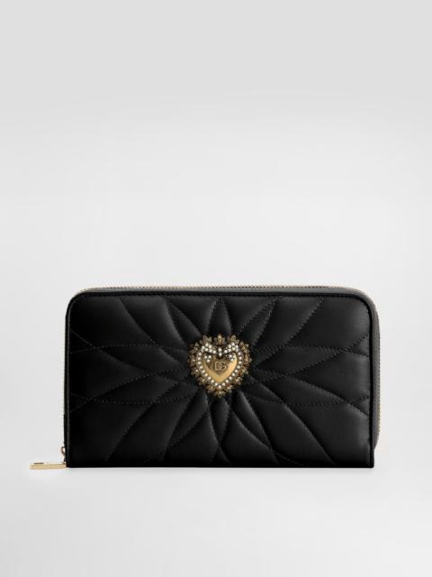 Dolce & Gabbana Zip-around Devotion wallet