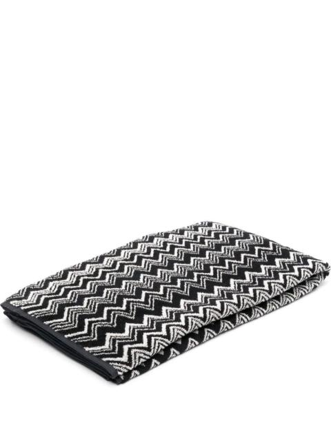 Missoni zigzag-pattern beach towel