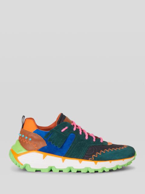 Etro EARTHBEAT MULTICOLOUR SNEAKER WITH PAISLEY PRINT