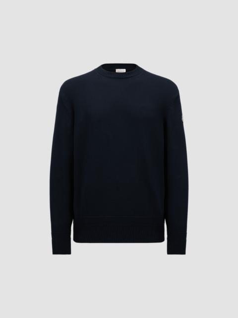 Moncler Logo Patch Cotton Sweater
