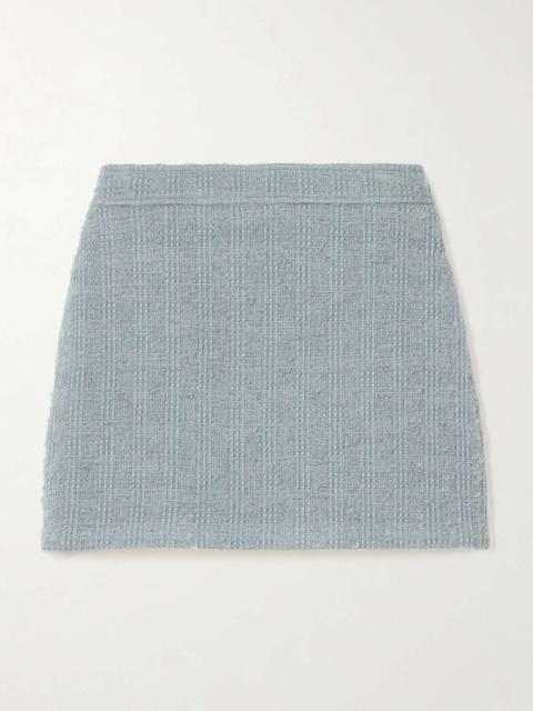 GUCCI Wool-blend tweed mini skirt