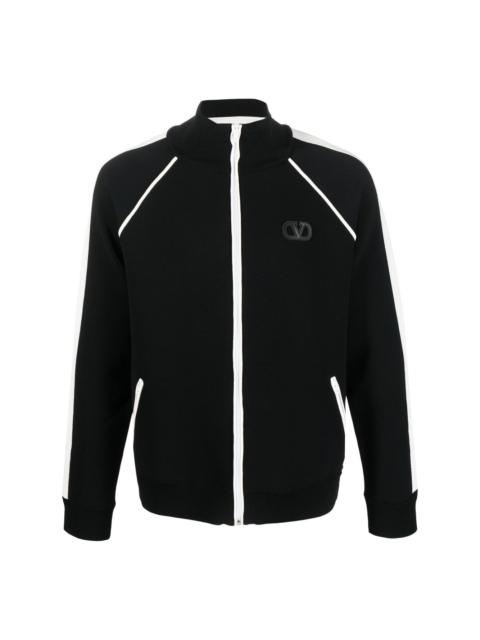 VLogo Signature zip-up sweatshirt