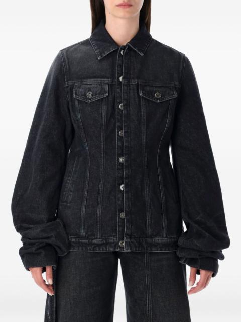 Jean Paul Gaultier balloon-sleeve denim jacket