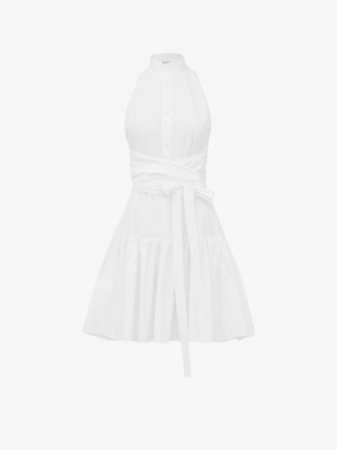 BUTTONED DRESS IN COTTON