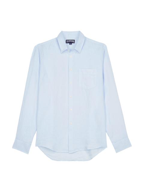 Vilebrequin Men Linen Shirt Solid