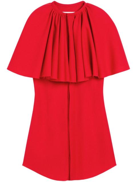 AMI Paris ruffled mini dress