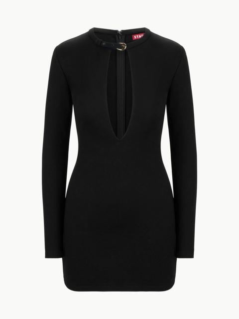 STAUD STAUD ASTOR DRESS BLACK