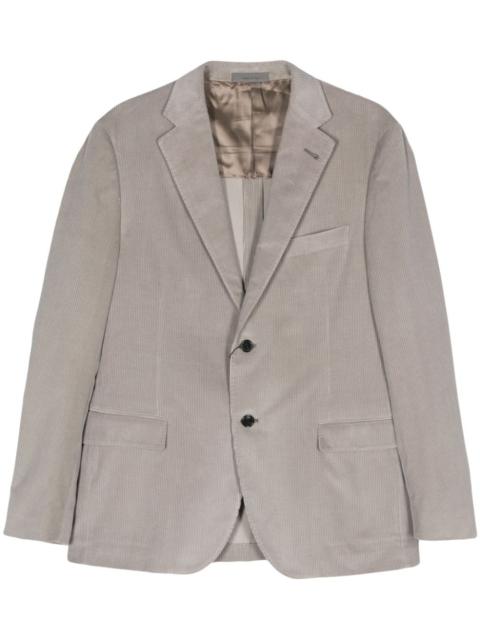 CORNELIANI single-breasted corduroy blazer