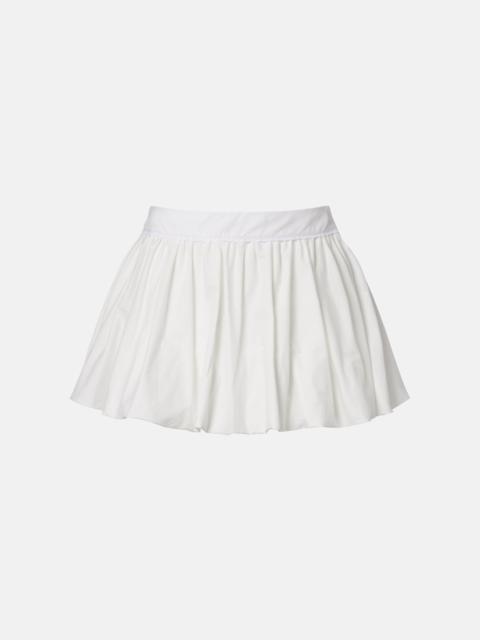 BANANHOT Micaela cotton poplin miniskirt
