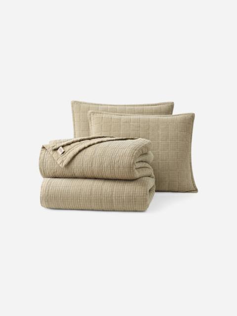 UGG ® Campo Comforter Set F/Q Bedding in Mustard Seed
