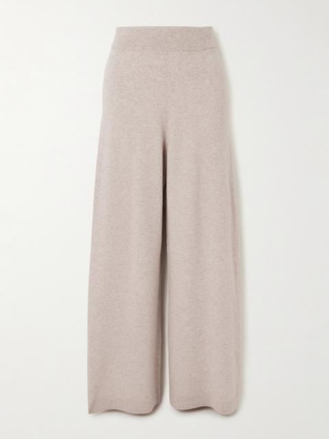 VERONICA BEARD Jenkins Merino Wool And Cashmere Wide-leg Pants