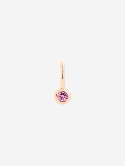 DoDo Rose Gold & Sapphire Bollicine Charm