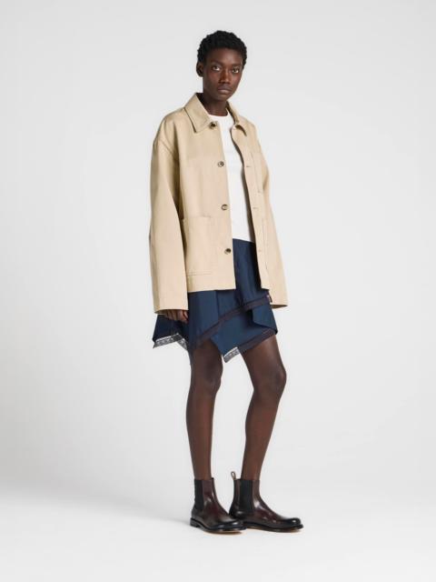 JW Anderson WOMENS PATCH POCKET JACKET IN BEIGE
