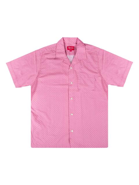 Supreme Polka Dot Short-Sleeve Shirt 'Pink'