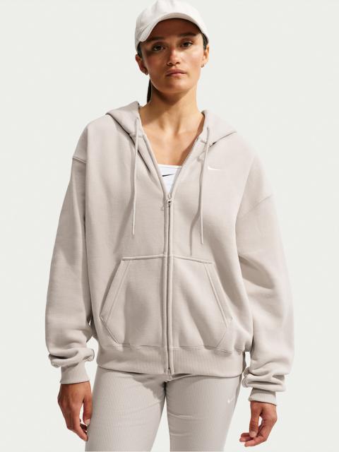 Nike Nike Studio Fleece Medium Weight Women's Oversized Full-Zip Hoodie