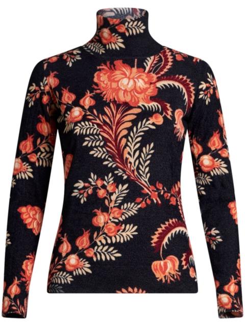 Etro floral-print jumper