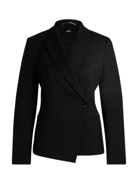 BOSS SLIM-FIT JACKET IN WOOL TWILL
