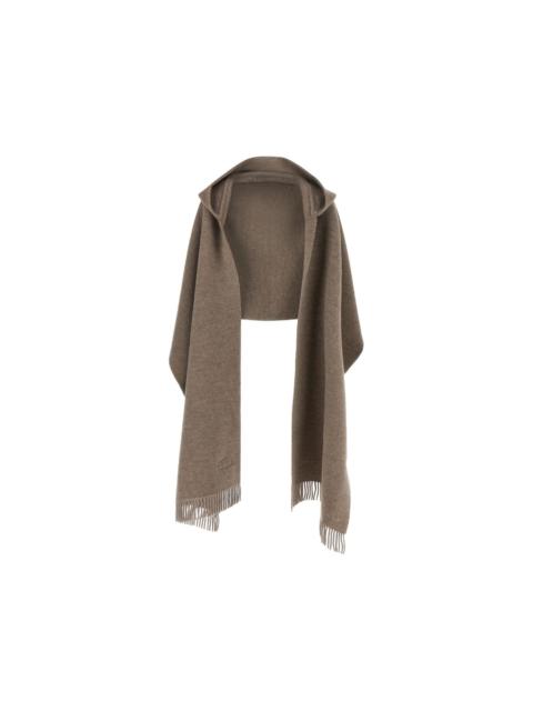 Brunello Cucinelli hooded scarf