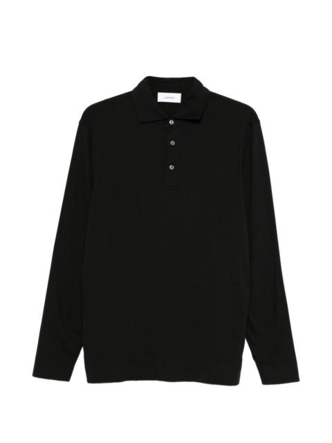 LARDINI long-sleeve polo shirt