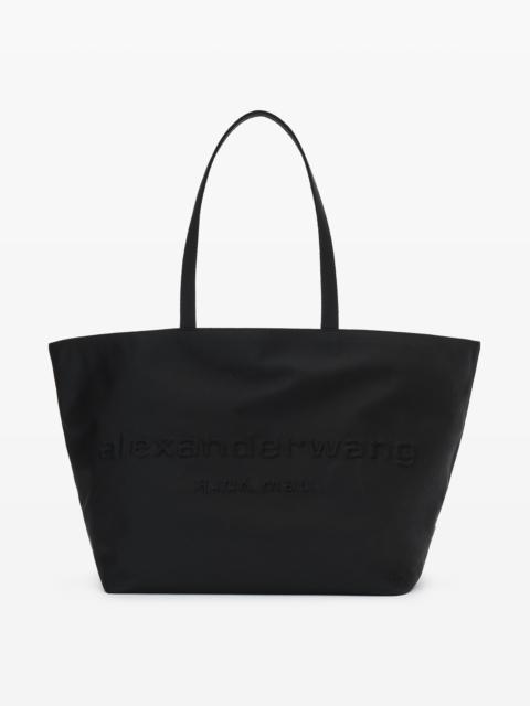 【Alexander Wang】ロゴエンボス加工スモールトートバッグ Alexander Wang】ロゴエンボス加工スモールトートバッグ