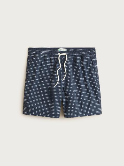 J.CREW 6" stretch swim trunk with ECONYL® nylon