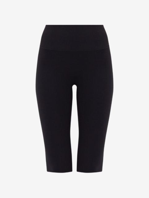 Nike logo-print cropped leggings