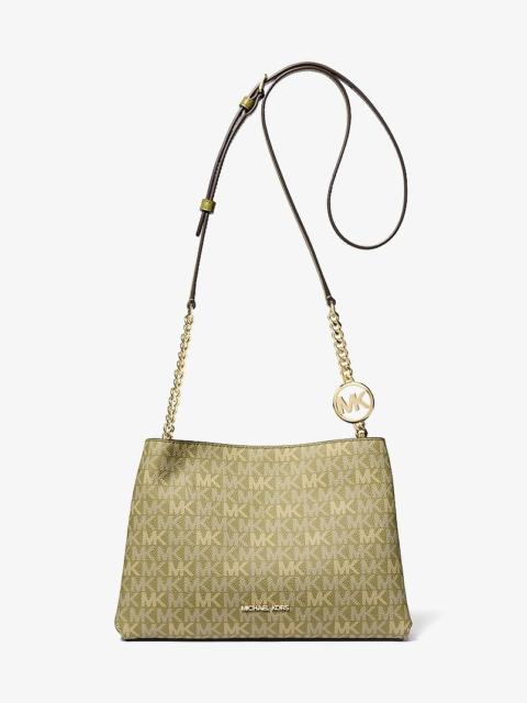 MICHAEL KORS Christina Small Signature Logo Crossbody Bag