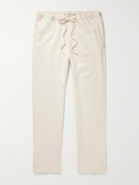 God’s True Cashmere Straight-Leg Cashmere Drawstring Trousers