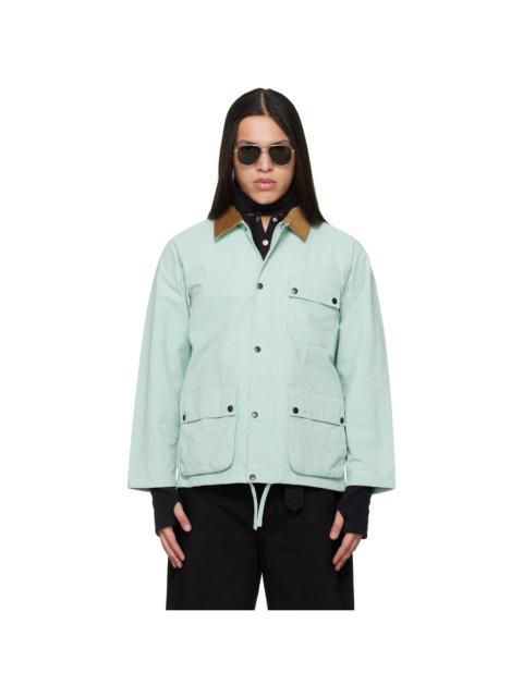 Barbour Blue Modified Solway Showerproof Jacket