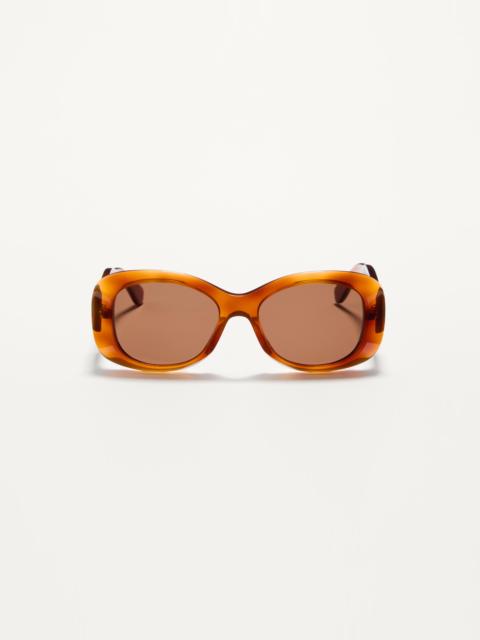 Valentino RECTANGULAR 70'S ACETATE GLASSES