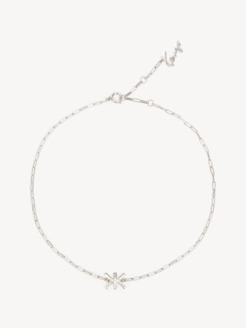 KENZO 'KENZO Double K' necklace in brass