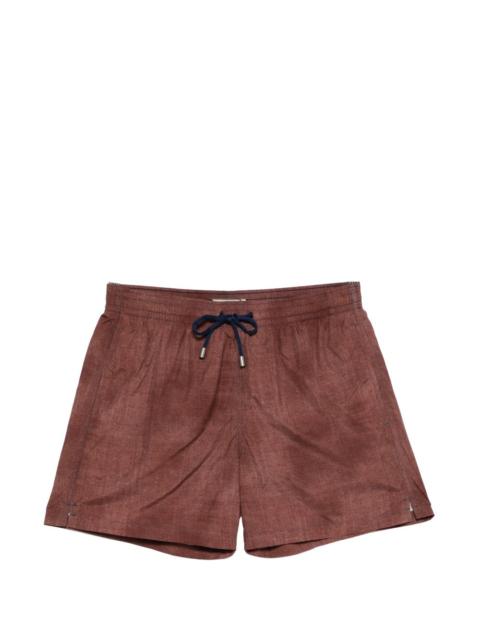 Canali drawstring swim shorts