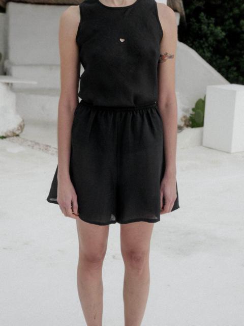 BASERANGE Dydine Short Heart - Fine Linen