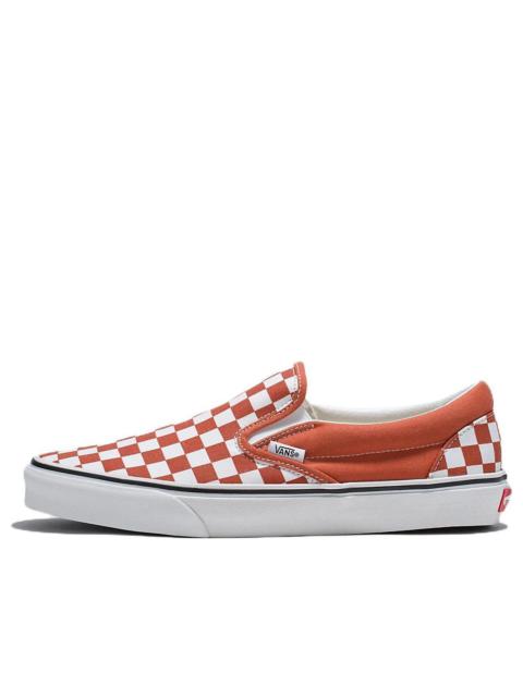 Vans Vans Classic Slip-On 'Checkerboard - Burnt Ochre' VN0A7Q5DGWP