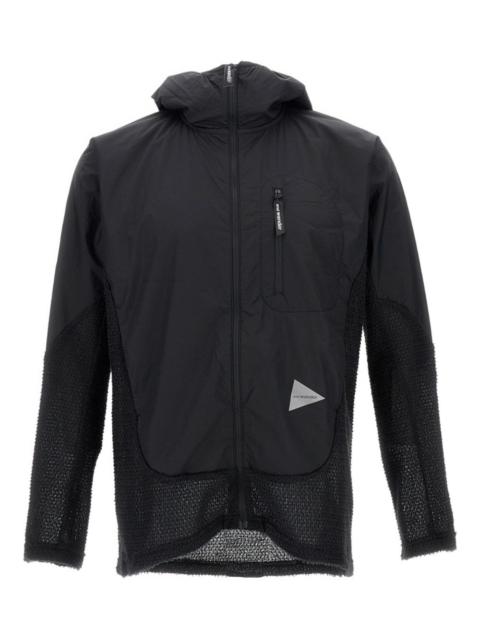 and Wander mesh-panel hooded jacket