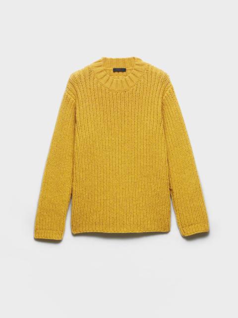 Prada Shetland wool crew-neck sweater