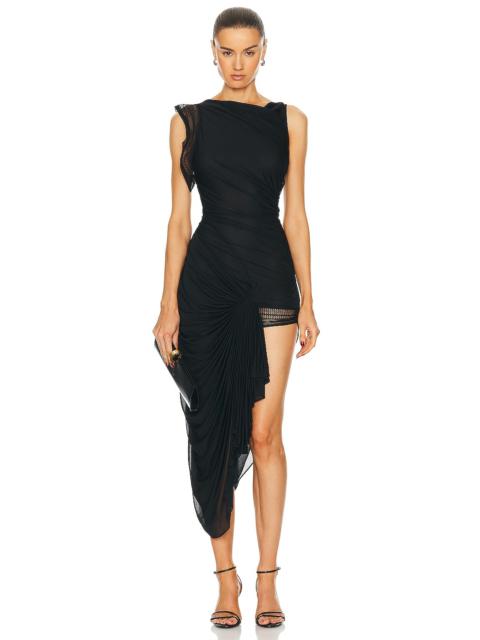 CHRISTOPHER ESBER Galathea Asymmetric Long Dress