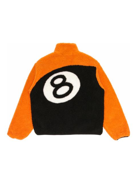 Stüssy Stussy 8 Ball Sherpa Reversible Jacket Orange