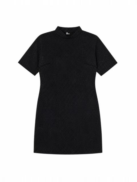 The Kooples BLACK SHORT RHINESTONE DRESS