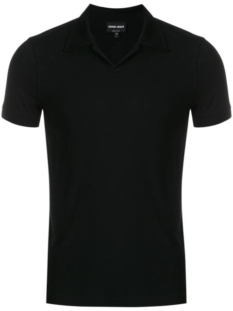 GIORGIO ARMANI Giorgio Armani Short-sleeve Polo Top