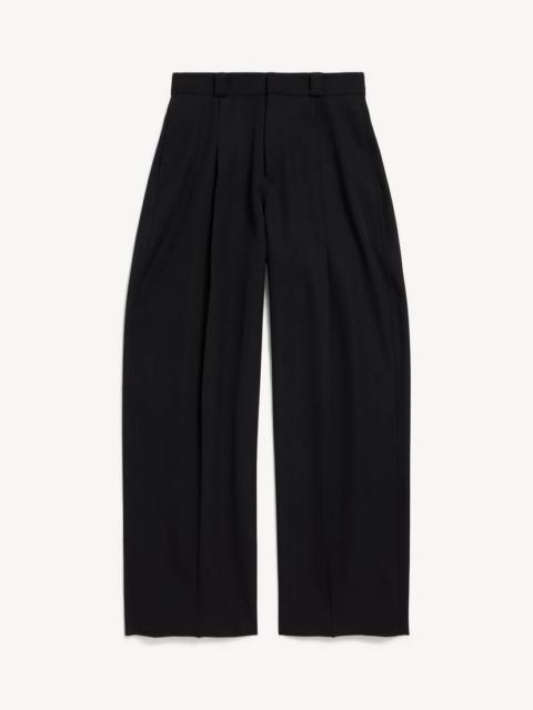 BALENCIAGA Men's Relaxed Curve Pants in Black