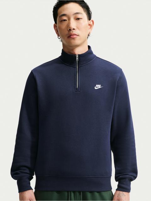 Nike Nike Sportswear Club Men's 1/2-Zip Fleece Top