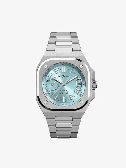 BRX5R-IB-STSST Ice Blue stainless-steel automatic watch
