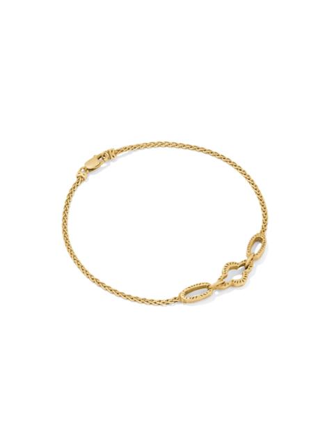 KENDRA SCOTT Abbie 18k Yellow Gold Vermeil Link and Chain Bracelet