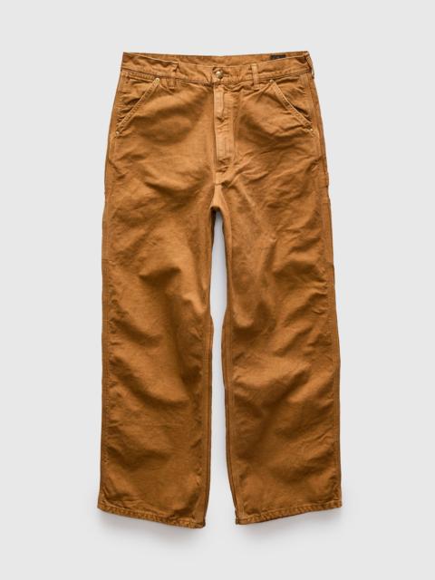 orSlow Dad's Fit Painter Pants in Brown